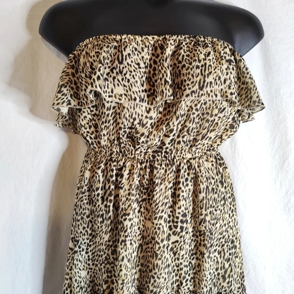 Ali & Kris High Low Cheetah Print Dress EUC ❤️🐆 - Picture 4 of 10